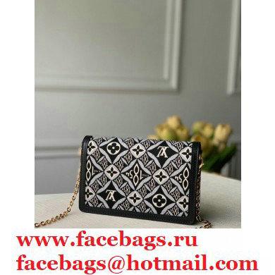 Louis Vuitton Since 1854 Dauphine Chain Wallet Bag M69992 Black 2021 - Click Image to Close