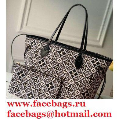Louis Vuitton Since 1854 Neverfull MM Tote Bag M57230 Black 2021 - Click Image to Close