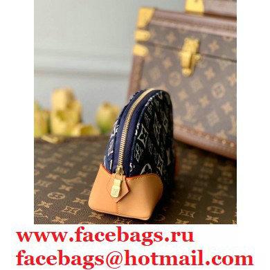 Louis Vuitton Since 1854 Pochette Cosmetique Bag M80307 Blue 2021 - Click Image to Close