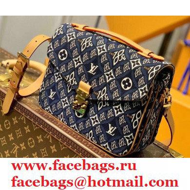 Louis Vuitton Since 1854 Pochette Metis Bag M57395 Blue 2021 - Click Image to Close