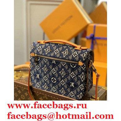 Louis Vuitton Since 1854 Pochette Metis Bag M57395 Blue 2021