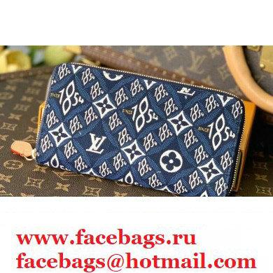 Louis Vuitton Since 1854 Zippy Wallet M80212 Blue 2021 Louis Vuitton Since 1854 Zippy Wallet M80212 Blue 2021