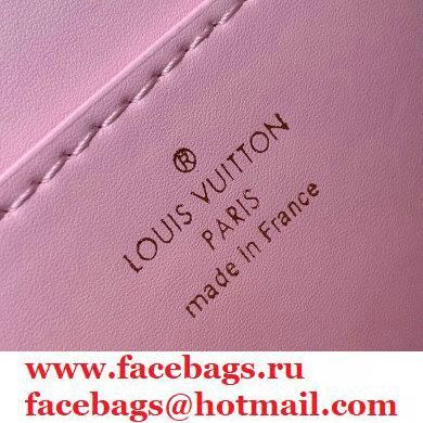 Louis Vuitton Twist One Handle MM Bag Orchidee Pink 2021 - Click Image to Close