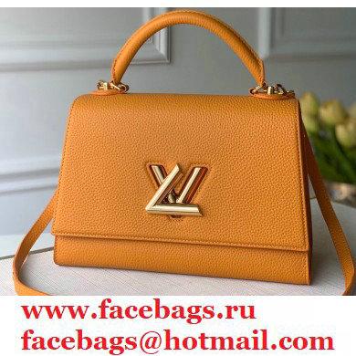 Louis Vuitton Twist One Handle MM Bag Saffron Yellow 2021