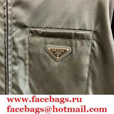 PRADA Re-Nylon Gabardine blouson jacket BLACK 2020