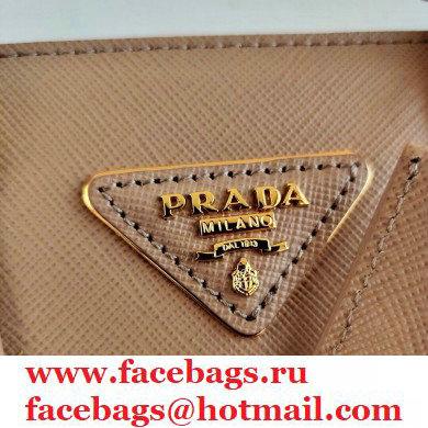 Prada Galleria Saffiano Leather Micro-bag 1BA906 Beige 2021