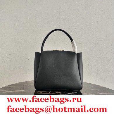 Prada Medium Leather HandBag 1BC142 Black 2021