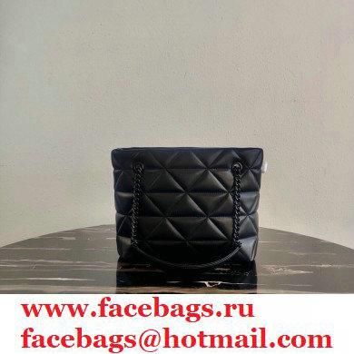Prada Spectrum Nappa Leather Tote Bag 1BG298 Black 2021
