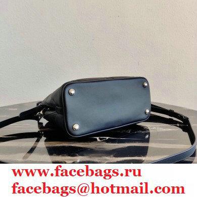 Prada Spectrum Small Leather Top Handle Bag 1BA311 Black 2021