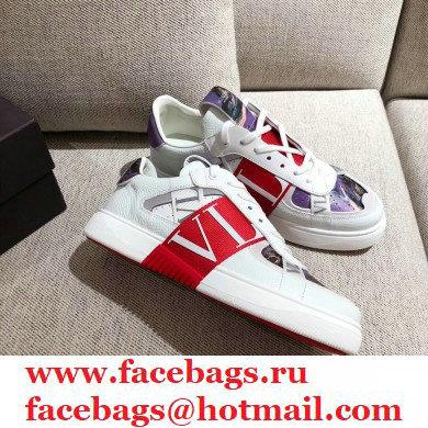 Valentino Low-top Calfskin VL7N Sneakers with Bands 15 2021 - Click Image to Close