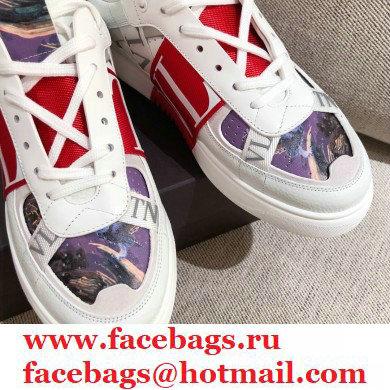 Valentino Low-top Calfskin VL7N Sneakers with Bands 15 2021 - Click Image to Close