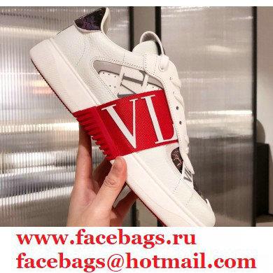 Valentino Low-top Calfskin VL7N Sneakers with Bands 15 2021
