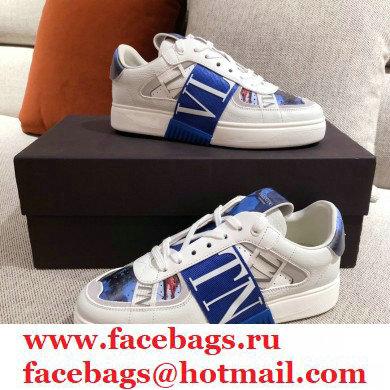 Valentino Low-top Calfskin VL7N Sneakers with Bands 16 2021 - Click Image to Close