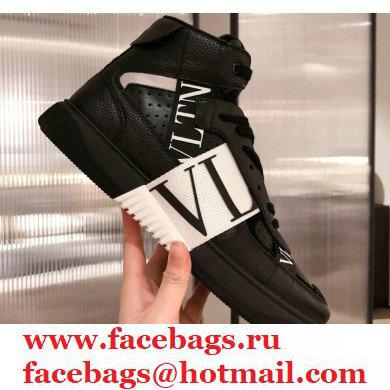 Valentino Mid-Top Calfskin VL7N Sneakers with Bands 05 2021 - Click Image to Close