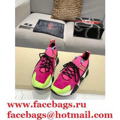 Versace Squalo Knit Women's/Men's Sneakers 01