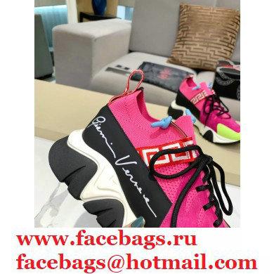 Versace Squalo Knit Women's/Men's Sneakers 01