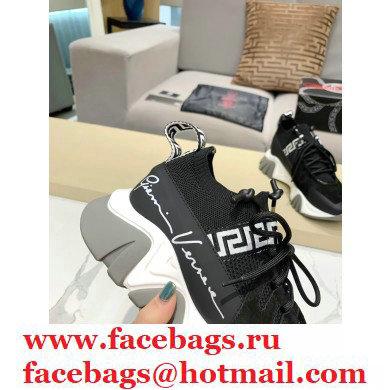 Versace Squalo Knit Women's/Men's Sneakers 02