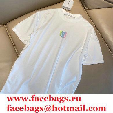 alexander wang logo printed T-shirt white 2021