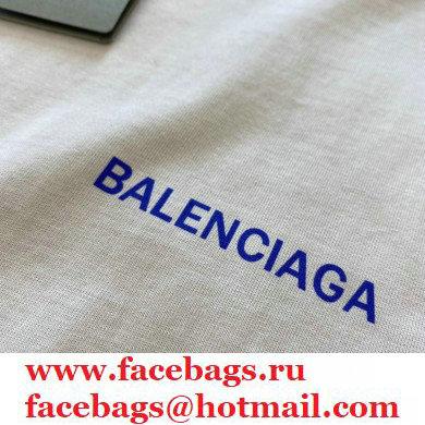 balenciaga logo printed T-shirt WHITE 2021 - Click Image to Close