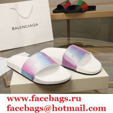 Balenciaga Logo Piscine Pool Slides Sandals 10 2021