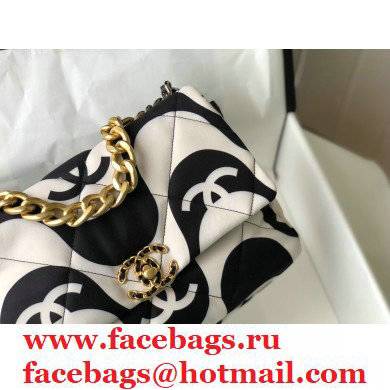 Chanel 19 CC Printed Fabric Bag AS1161 2021