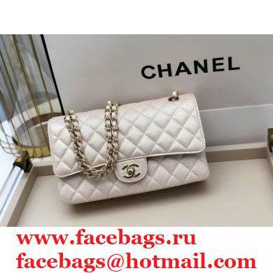 Chanel AS1112 Pink Metallic Rectangular flap Bag 2021 - Click Image to Close