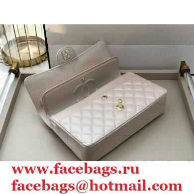 Chanel AS1112 Pink Metallic Rectangular flap Bag 2021
