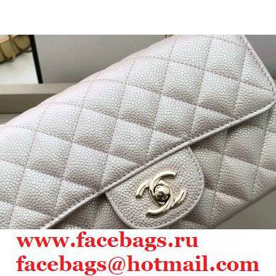 Chanel AS1116 Pink Metallic Rectangular Mini Bag 2021