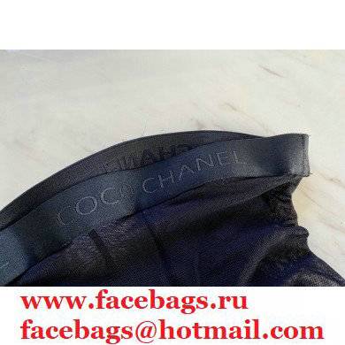 Chanel Logo Pantyhose Tights 13