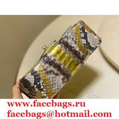 Chanel Python Classic Flap Small Bag A1116 04 2021