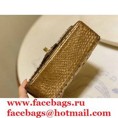 Chanel Python Classic Flap Small Bag A1116 05 2021