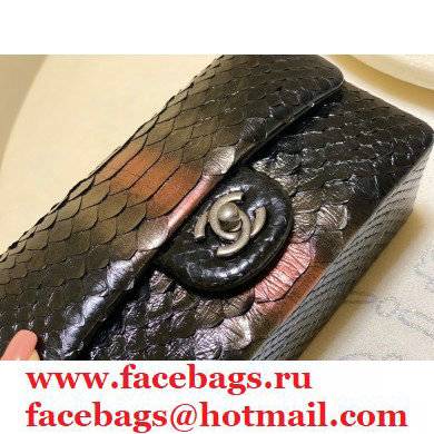 Chanel Python Classic Flap Small Bag A1116 06 2021