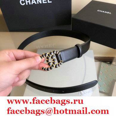 Chanel Width 3cm Belt CH124