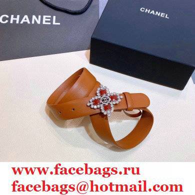 Chanel Width 3cm Belt CH142 - Click Image to Close