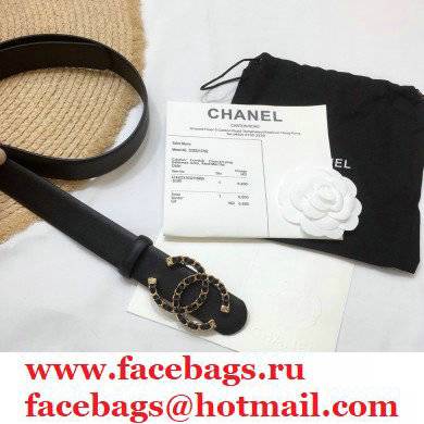 Chanel Width 3cm Belt CH20