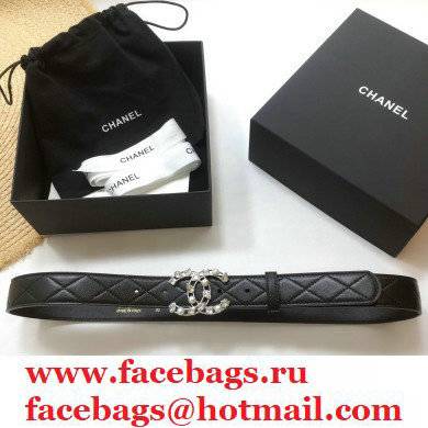 Chanel Width 3cm Belt CH37 - Click Image to Close