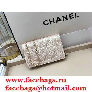 Chanel woc bag iridescent gold with gold hardware 2021