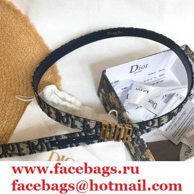Dior Width 2cm Belt D74