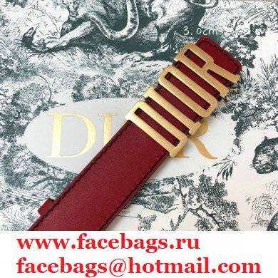 Dior Width 3cm Belt D51