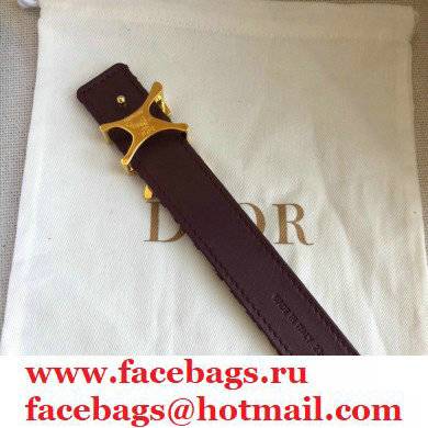 Dior Width 3cm Belt D63