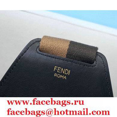 Fendi Black Raffia Guitar One-shoulder Mini Bag 2021