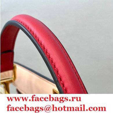 Fendi Iconic Peekaboo ISEEU East-West Bag Red 2021 - Click Image to Close