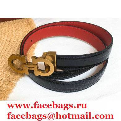 Ferragamo Width 2.5cm Belt FERRA59 - Click Image to Close