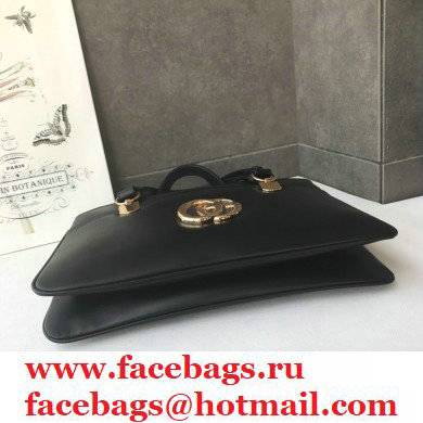 Gucci Arli Large Top Handle Bag 550130 Black - Click Image to Close
