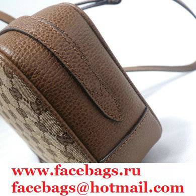 Gucci Bree Original GG Canvas Mini Messenger Bag 387360 Brown 2021