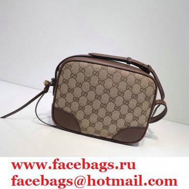Gucci Bree Original GG Canvas Mini Messenger Bag 387360 Coffee 2021