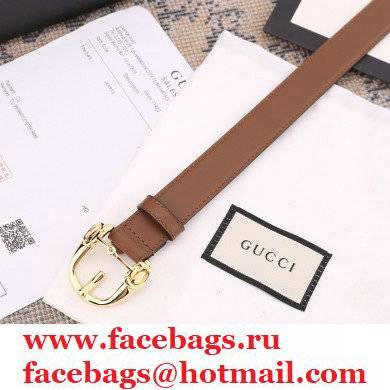 Gucci Width 2.5cm Belt G77