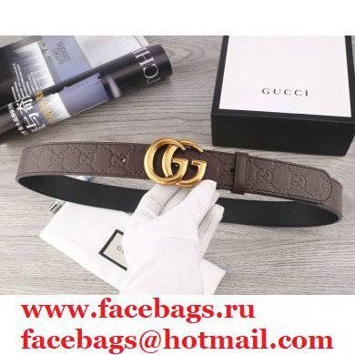 Gucci Width 3.5cm Belt G81 - Click Image to Close
