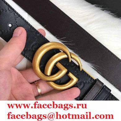 Gucci Width 3.8cm Belt G110 - Click Image to Close