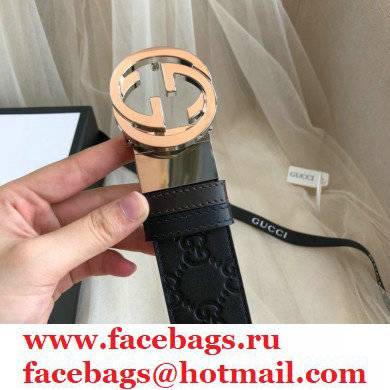 Gucci Width 3.8cm Belt G111 - Click Image to Close